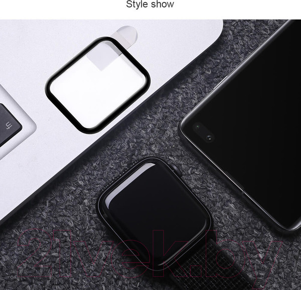 Изображение товара Защитное стекло для умных часов Nillkin 3D AW+ Series Full Coverage Watch Tempered Protective Film (для Watch 42мм)