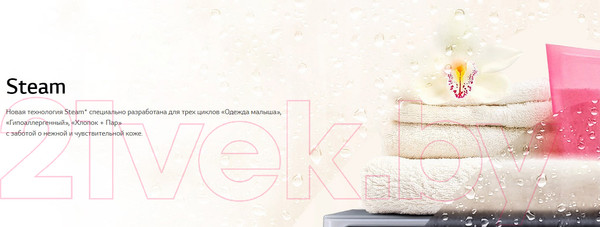 Изображение товара Стиральная машина LG Steam F4M5VS6S