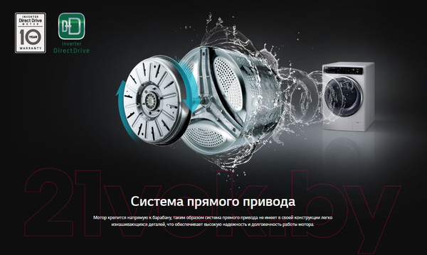 Изображение товара Стиральная машина LG Steam F4M5VS6S