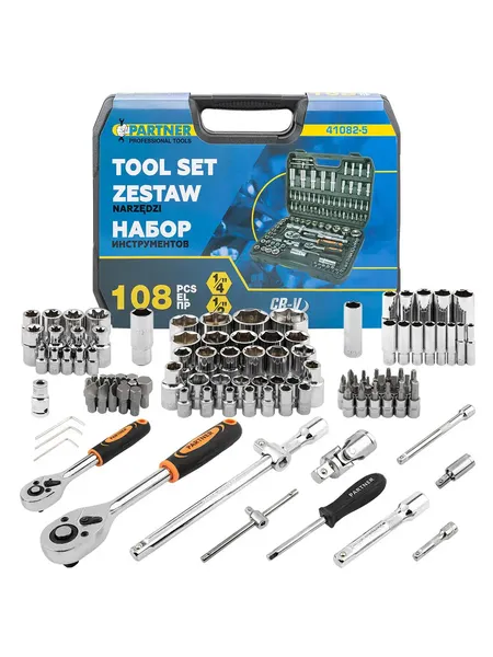 Изображение товара Универсальный набор инструментов Partner PA-41082-5