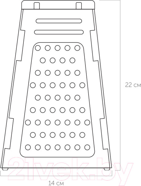 Изображение товара Терка кухонная Nadoba Sava 725216
