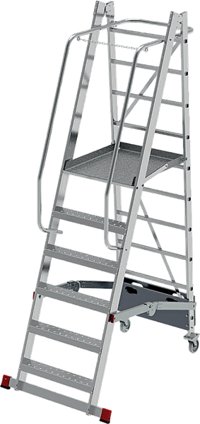 Изображение товара Лестница передвижная Новая Высота NV 354 / 3540106