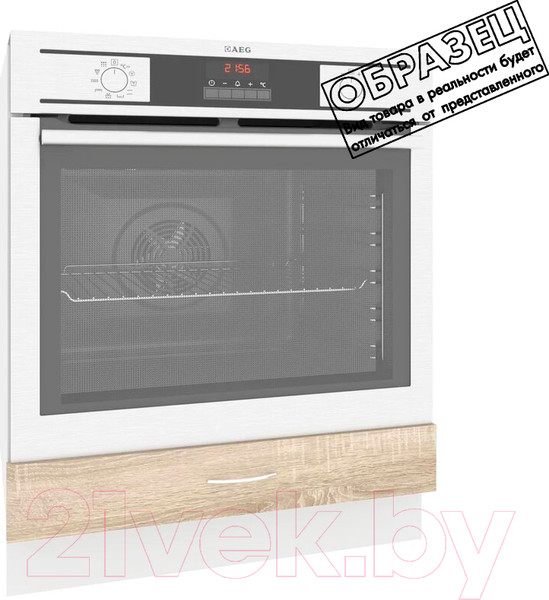 Изображение товара Шкаф под духовку Кортекс-мебель Корнелия Экстра НШ60д (венге)