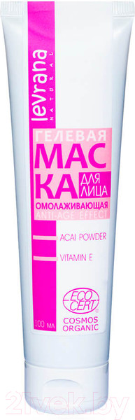 Изображение товара Маска для лица гелевая Levrana Омолаживающая (100мл)