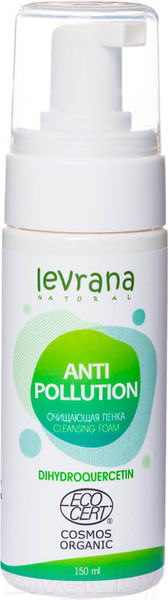 Изображение товара Пенка для умывания Levrana Antipollution Cosmos Organic (150мл)