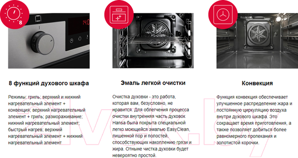 Изображение товара Плита электрическая Hansa FCCXS582977