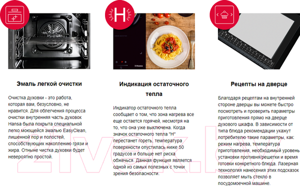 Изображение товара Плита электрическая Hansa FCCW58208
