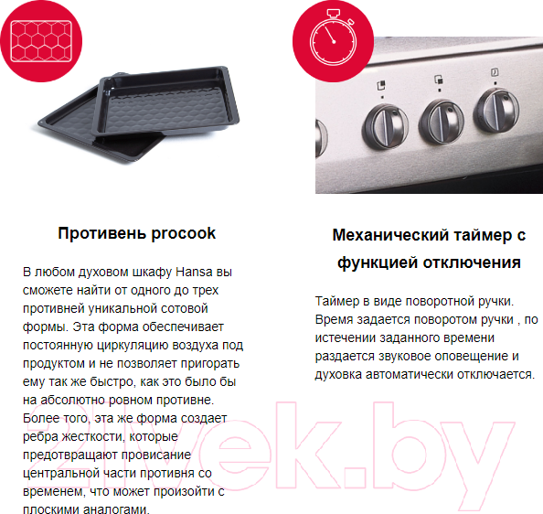 Изображение товара Плита электрическая Hansa FCCW58208
