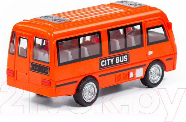 Изображение товара Автобус игрушечный Полесье Городской / 78964 (инерционный)