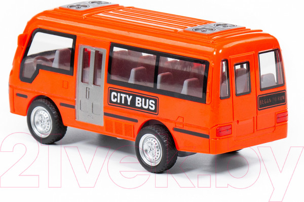 Изображение товара Автобус игрушечный Полесье Городской / 78964 (инерционный)