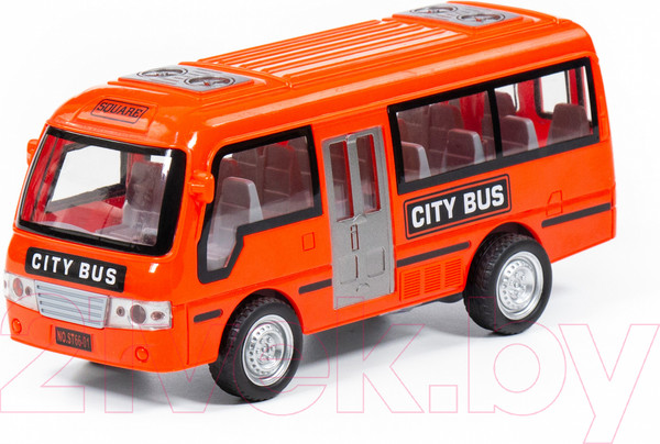 Изображение товара Автобус игрушечный Полесье Городской / 78964 (инерционный)