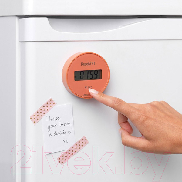 Изображение товара Таймер кухонный Brabantia Tasty+ / 121982 (терракотовый)