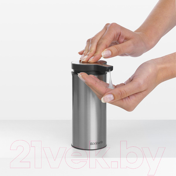 Изображение товара Дозатор для жидкого мыла Brabantia 481208 (стальной матовый)