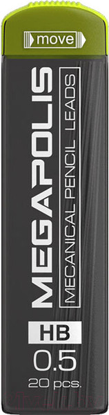 Изображение товара Набор грифелей для карандаша Erich Krause Megapolis / 20345 (20шт)