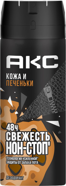 Изображение товара Дезодорант-спрей Axe Leather & Cookies (150мл)