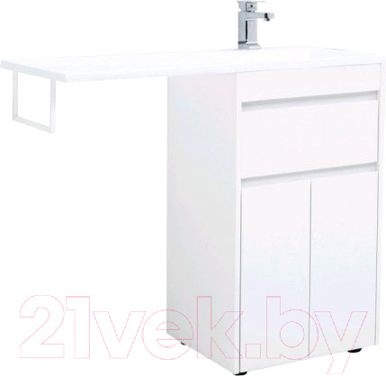 Изображение товара Тумба под умывальник Aquanet Токио 48 / 237744 (с ящиком)