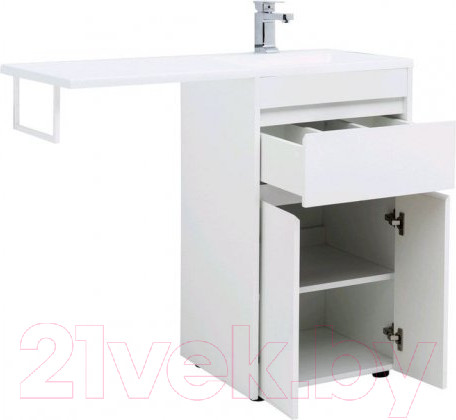 Изображение товара Тумба под умывальник Aquanet Токио 48 / 237744 (с ящиком)