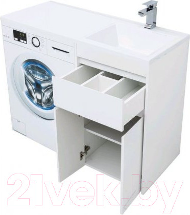 Изображение товара Тумба под умывальник Aquanet Токио 48 / 237744 (с ящиком)