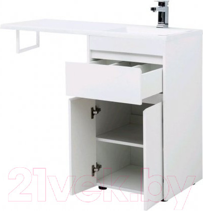 Изображение товара Тумба под умывальник Aquanet Токио 48 / 237744 (с ящиком)