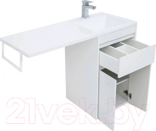 Изображение товара Тумба под умывальник Aquanet Токио 48 / 237744 (с ящиком)