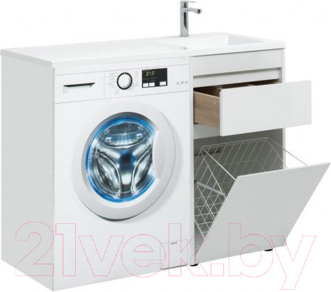 Изображение товара Тумба под умывальник Aquanet Токио 48 / 239289 (с ящиком)