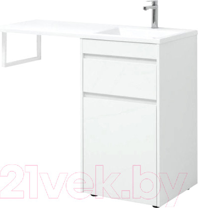 Изображение товара Тумба под умывальник Aquanet Токио 48 / 239289 (с ящиком)