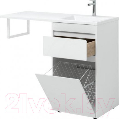 Изображение товара Тумба под умывальник Aquanet Токио 48 / 239289 (с ящиком)