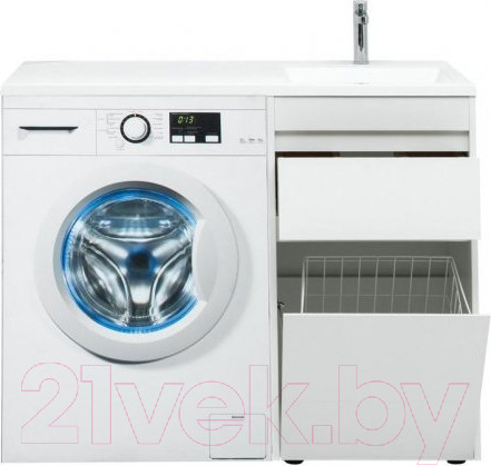 Изображение товара Тумба под умывальник Aquanet Токио 48 / 239289 (с ящиком)