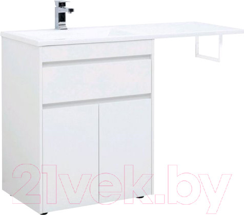 Изображение товара Тумба под умывальник Aquanet Токио 68 / 237746 (с ящиком)