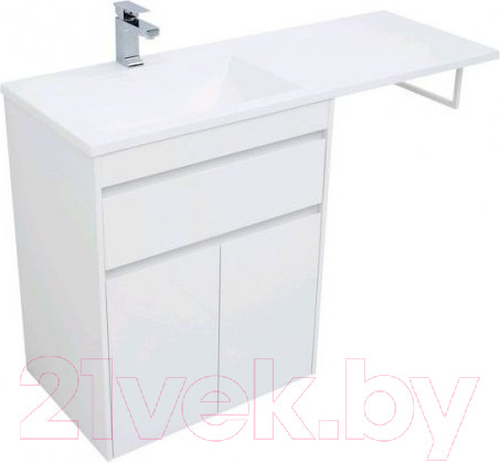 Изображение товара Тумба под умывальник Aquanet Токио 68 / 237746 (с ящиком)