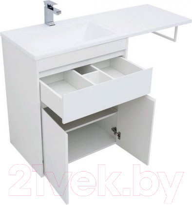 Изображение товара Тумба под умывальник Aquanet Токио 68 / 237746 (с ящиком)