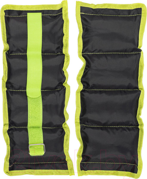 Изображение товара Комплект утяжелителей Sundays Fitness IR97812 (1кг, черный/зеленый)