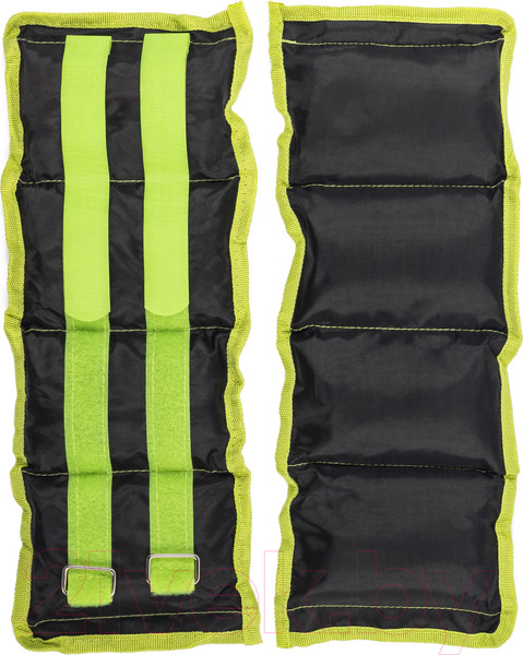 Изображение товара Комплект утяжелителей Sundays Fitness IR97812 (1.5кг, черный/зеленый)