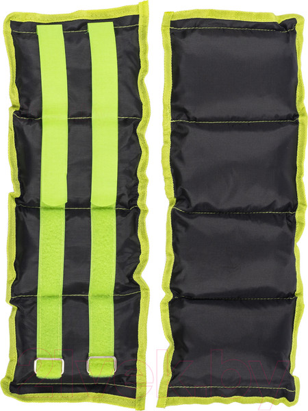 Изображение товара Комплект утяжелителей Sundays Fitness IR97812  (2кг, черный/зеленый)