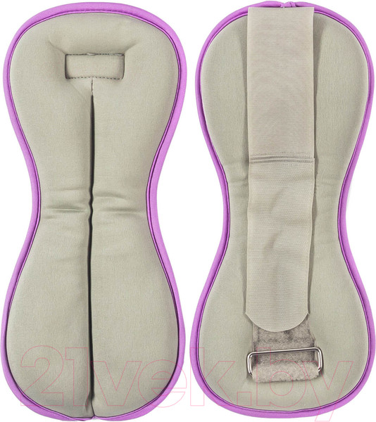 Изображение товара Комплект утяжелителей Sundays Fitness IR97843 (1.5кг, серый/фиолетовый)