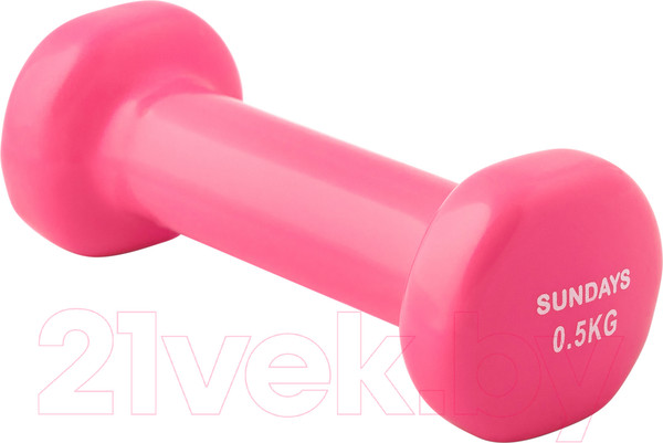 Изображение товара Гантель Sundays Fitness IR92005 (0.5кг, розовый)
