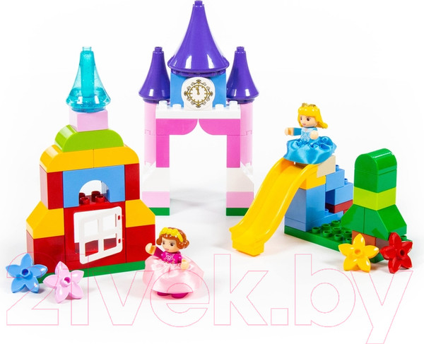 Изображение товара Конструктор Полесье Макси.Веселая принцесса / 77707 (70эл)