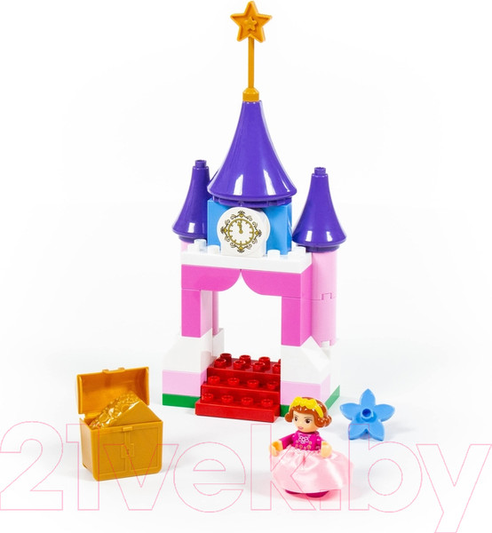 Изображение товара Конструктор Полесье Макси.Веселая принцесса / 77707 (70эл)
