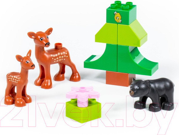 Изображение товара Конструктор Полесье Макси. Зоопарк / 77745