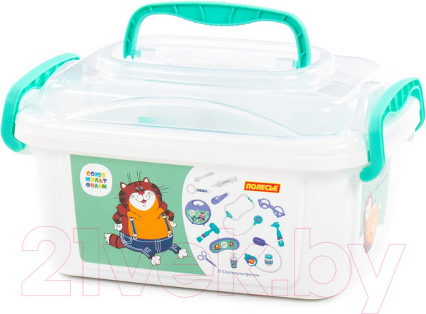 Изображение товара Набор доктора детский Полесье Попугай Кеша. Доктор / 83333