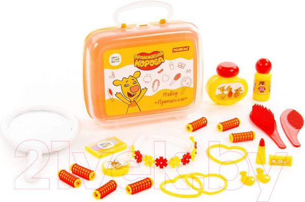 Изображение товара Набор аксессуаров для девочек Полесье Оранжевая корова. Принцессы / 83401