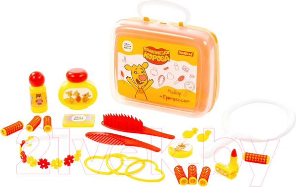 Изображение товара Набор аксессуаров для девочек Полесье Оранжевая корова. Принцессы / 83401