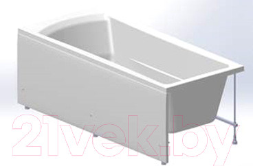 Изображение товара Экран для ванны 1Марка Flat 155