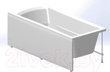 Изображение товара Экран для ванны 1Марка Flat 165