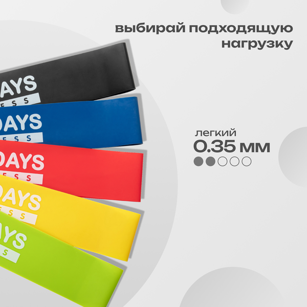 Изображение товара Эспандер Sundays Fitness IR97630 (2-5кг, 600x50x0.35)