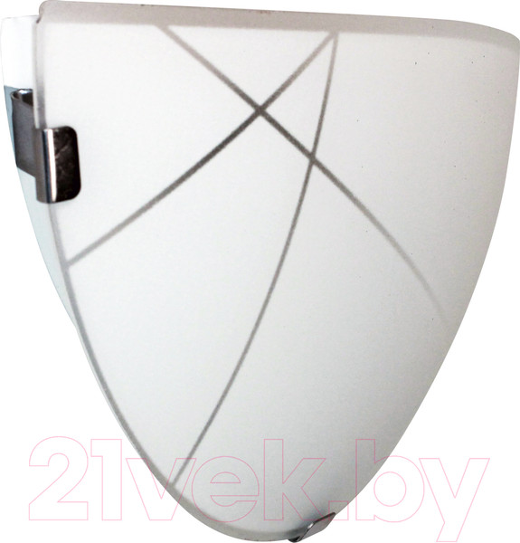 Изображение товара Бра Элетех Контур 300/2 НББ 21-60 М19 (матовый белый/кл.штамп металлик)