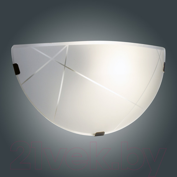 Изображение товара Бра Элетех Контур 300/2 НББ 21-60 М19 (матовый белый/кл.штамп металлик)