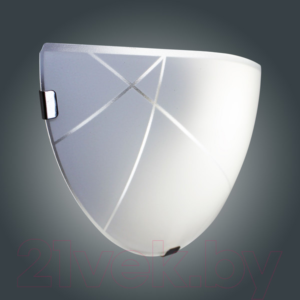 Изображение товара Бра Элетех Контур 300/2 НББ 21-60 М19 (матовый белый/кл.штамп металлик)