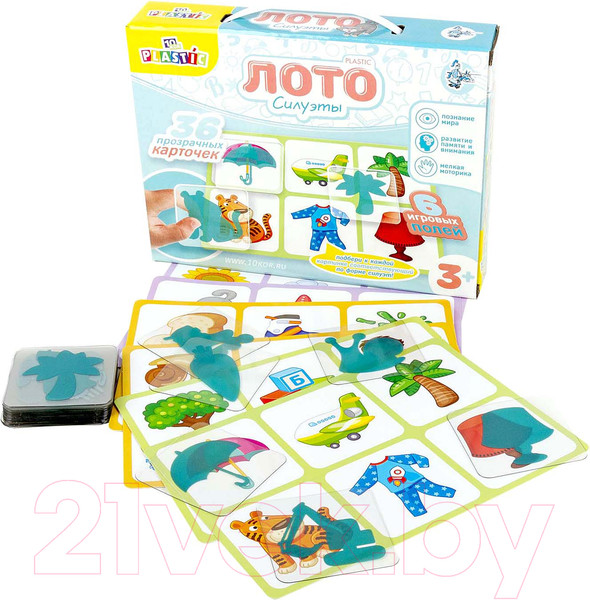 Изображение товара Развивающая игра Десятое королевство Силуэты / 04007