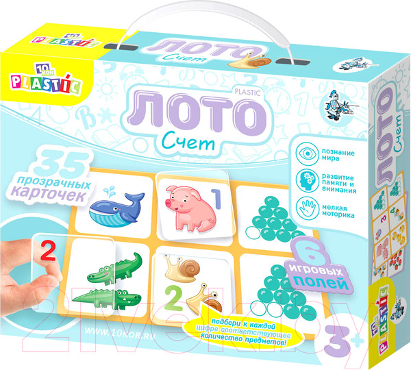 Изображение товара Развивающая игра Десятое королевство Счет / 04005